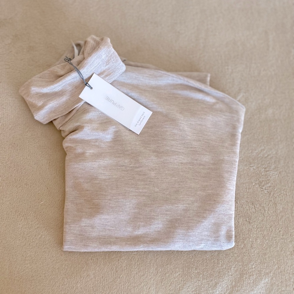 Gap Pure Soft Draped Back Turtleneck - Size M - Picture 9 of 11